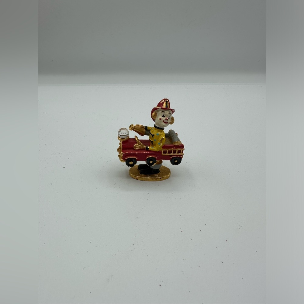 Spoontique Pewter Firefighter Clown